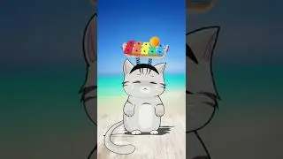 I did it!! 6 / ping pong ball song/ funny pets /funny cat animation / healing / 재미있는 고양이 애니메이션/ 힐링샵