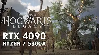RTX 4090 | HOGWARTS LEGACY - HOGSMEADE VILLAGE - 4K - DLSS 3, Max, RTX ULTRA