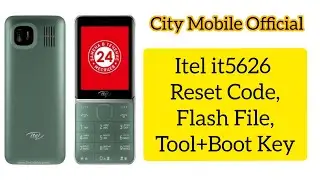 Itel it5626 Reset Code,Flash File,Tool+Boot Key