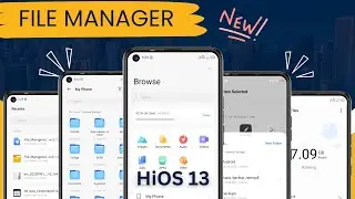 Tecno mobile File Manager New Update : Compress file, Recent files, Recycle, Zip and more feature