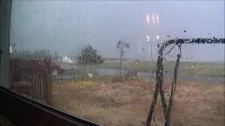 July 2, 2017 Nebraska Severe Thunderstorm with 70 mph winds and constant lightning