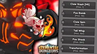 Is KITSUNE a GOOD ELEMENT?! - Elemental Dungeons' KITSUNE ELEMENT OVERVIEW