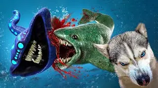 БЛУП против ЭЛЬ ГРАН МАЙЯ!! Полный фильм! Хаски Бандит Говорящая собака