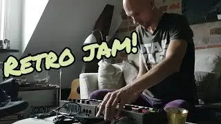 MicroKorg & Pocket Operator Arcade Space Jam Dawless Chiptunes 80s vibes @KorgOfficial Groove