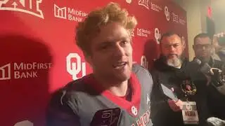 Drake Stoops Interview | Oklahoma 59, West Virginia 20