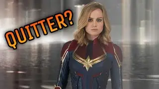 Brie Larson Wants To QUIT Playing Captain Marvel In The MCU?!?