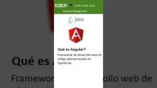¿Qué es Angular?  #programacion  #cursodejava #springboot #spring
