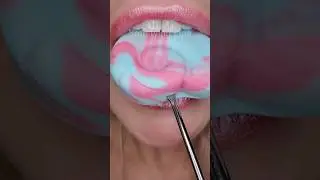 ASMR Satisfying Eating Pretty Fondant Shell 🐚 