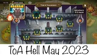Summoners War : Sky Arena ToA hell May 2023 FL.10 Ath’taros