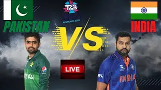 Pakistan Vs India Live Match #t20worldcul