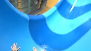Speedy Spacebowl Water Slide at Aquapark Kladno