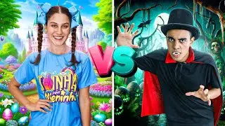 MILENINHA FICA INVISÍVEL E BRINCA COM O VAMPIRO CAMARADA