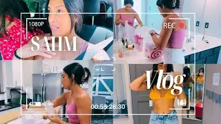SAHM Vlog | Day In My Life | Errands, Cleaning + Chatty Vlog