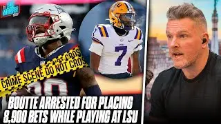 Patriots WR Arrested, Placed Over 8,900 Bets While Playing At LSU, Betting On Himself And Losing