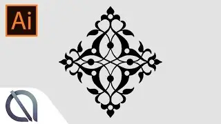 Real time mirror effect (symmetry) - Tutorial - Illustrator