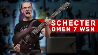Schecter OMEN 7 WSN - ОБЗОР ДЛЯ МЕТАЛЛИСТОВ!