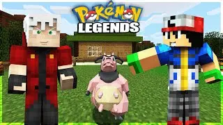 BATTLE vs. ASH KETCHUM! ► Pokemon Legends Ep.17 ( Minecraft Pokemon Roleplay )