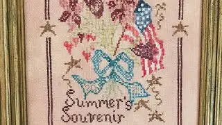 FlossTube 109: WIP Parade, Summer Finishes & Lots of New Starts coming Up