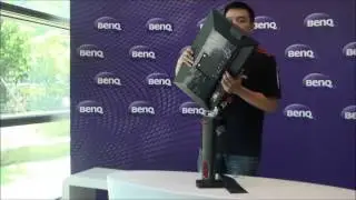 [BenQ FAQ] LCD Monitor_How to detach the stand and the base_XL series