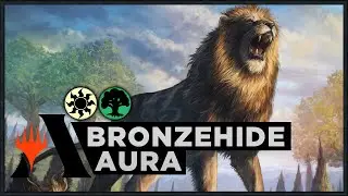 Bronzehide Aura | Theros Beyond Death Standard Deck (MTG Arena)