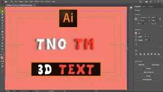 How to Create 3D Text in Adobe Illustrator