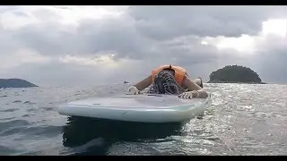 Sup boarding by Irishka and Jukka