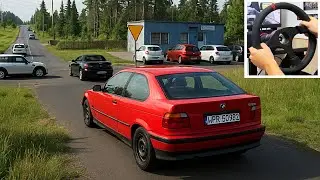 BeamNG.drive BMW E36 DRIFT CRASH in Traffic
