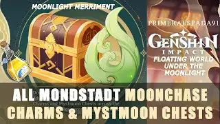 Genshin Impact: All Mondstadt Moonchase Charms and Mystmoon Chests Location