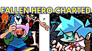 Friday Night Funkin' Vs FALLEN HERO CHARTED | Adventure Time (FNF/Mod/Pibby Finn Cover)