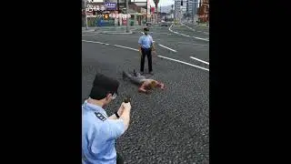 police in action #gta #gta5 #crime #motorcycle #police