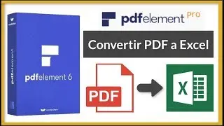 👉 CONVERTIR documentos PDF a EXCEL con 💙 PDFelement