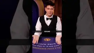 Blackjack Dealer has MAGIC HANDS