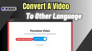 How To Convert a Video To Other Language | Translate Video Into ANY Language