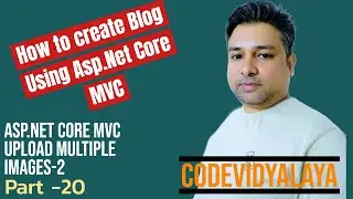 How to upload multiple images in Asp.net core MVC-2 Blog Part -20