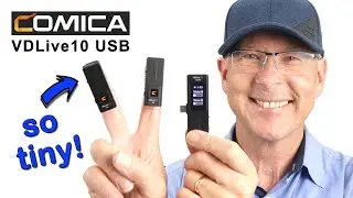 Comica VDLive10 USB | The Compact, True 2 Channel Wireless Microphone System