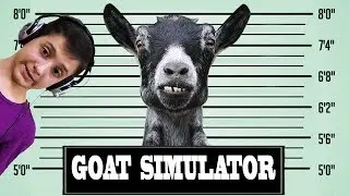#46 Goat Simulator. Баги и приколы с Ромой.