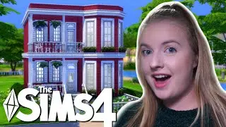 I built a NEW ORLEANS inspired house in the Sims 4 | Build Challenge | Collab with SimplyCoCo!