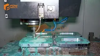 2 Cavity Sqaure Bucket Injection Mold