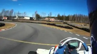 Gokart KZ2 Test Drive