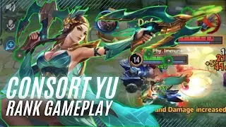 SOLO QUADRAKILL WITH LADY YUAN✨🏹 | Epic Lady Yuan Ranked Gameplay Honor Of Kings (HoK)