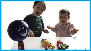 Okul Öncesi Deneyler : Sirke ve Karbonat ile Balon Şişirme | Eğlenceli Çocuk Videoları