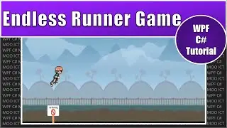 Endless Runner Game Programming Tutorial with C# and WPF in Visual Studio