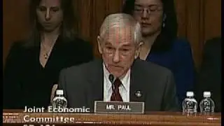 Ron Paul vs. Ben Bernanke at JEC Hearing 4/14/10