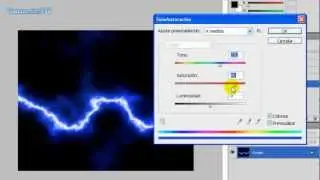 Photoshop CS Crear rayo