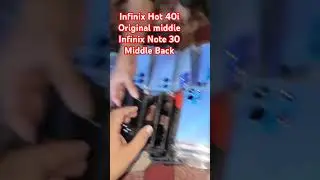 infinix Note 30 Skye blue black color infinix Hot 40i middle #youtube