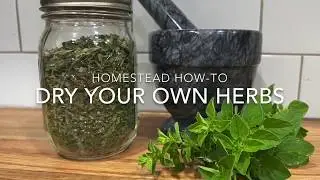 How to Dry Herbs