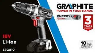 GRAPHITE  58G010 Energy+ Wiertarko-wkrętarka