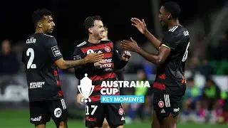 Floreat Athena v Western Sydney Wanderers | Key Moments | Australia Cup 2023 Round of 32
