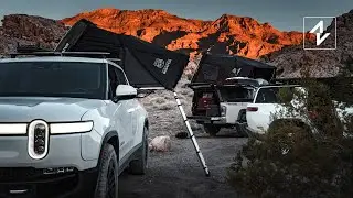 Incredible Views in Valley of Fire | Rivian R1T and R1S Off-Roading and Camping Adventure