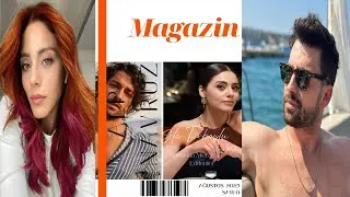 O amor de Sıla Türkoğlu e Alp Navruz vai decorar a capa da revista!